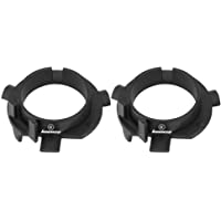 1 par Sujeccion de Bombilla H7 LED- Faros Base- Soportes de Retención de Lámpara H7
